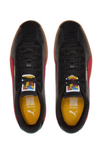 Puma 397446 -01 Puma Club II - Pánské černé sportovní boty, Sportovní rok