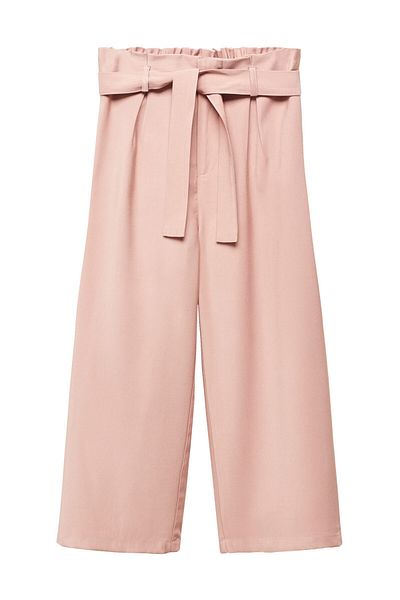 MANGO Kids Trousers with belt loops