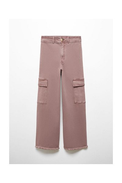 MANGO Kids Cargo culotte kalhoty