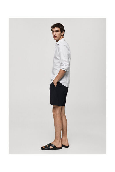 MANGO Man Bavlnená košeľa Coolmax«