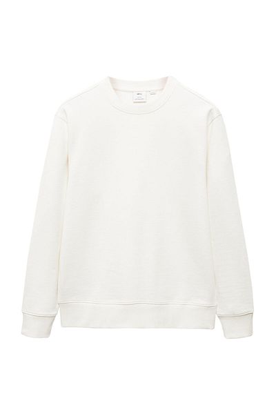MANGO Man Podstawowa bluza ze 100% bawełny
