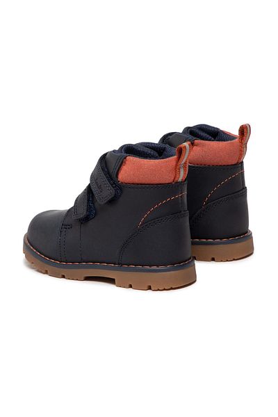 CLARKS Členkové čižmy Navy Blue Kids