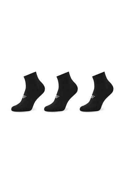 4F Sada 3 párů pánských vysokých ponožek Beige Adults