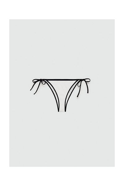 MANGO Woman Kontrastierende Bikinihose