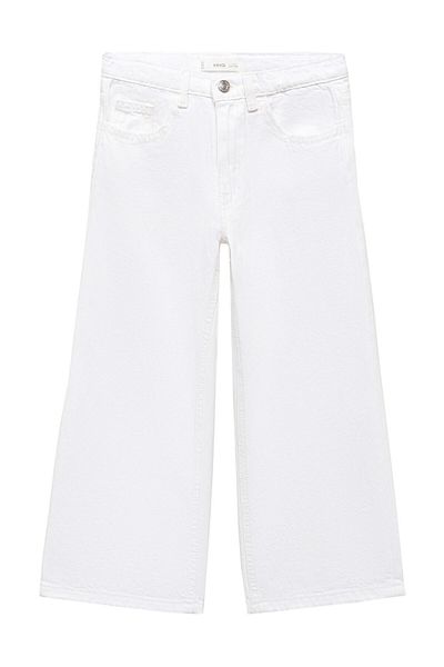 MANGO Kids Bavlněné culotte džíny