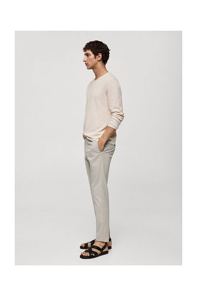 MANGO Man Slim fit serge chino παντελόνι