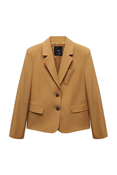 MANGO Woman Bavlněná bunda z lyocellu