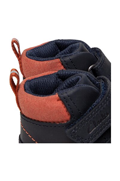 CLARKS Kotníkové boty pro děti v námořnické modré