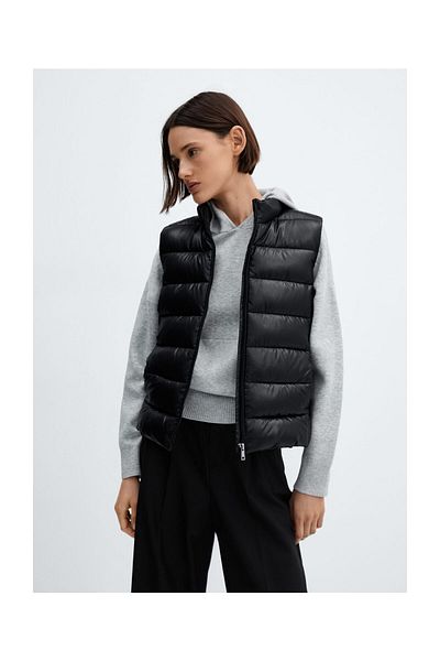 MANGO Woman Gilet matlasat ultra-ușor