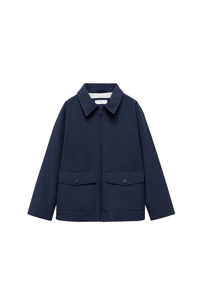 MANGO Kids Kapesní voděodolná parka