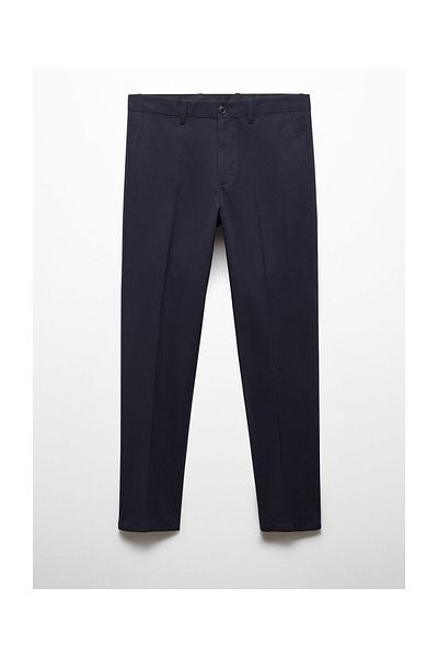 MANGO Man Regular-fit cotton trousers