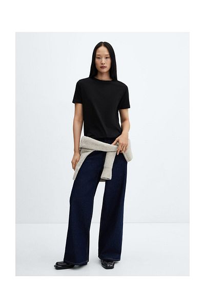 MANGO Woman Tricou 100% bumbac