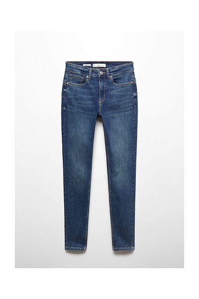 MANGO Woman Vékony push-up farmernadrág