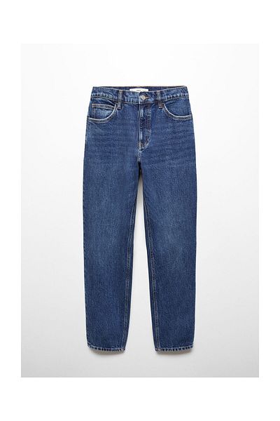 MANGO Woman Newmom comfort vysoké džíny