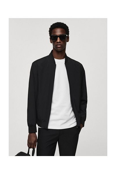 MANGO Man Bomber strech water repellent