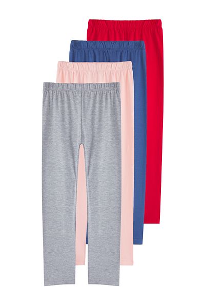 TRENDYOLKIDS Gerade Strickstrumpfhose in Rot-Puder-Marinegrau TKDSS25TA00001