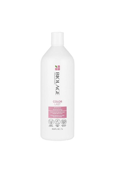 Biolage Color Last Shampoo - For Color-Treated Hair, Nourishes & Strengthens, Vegan, 33.8 Fl Oz