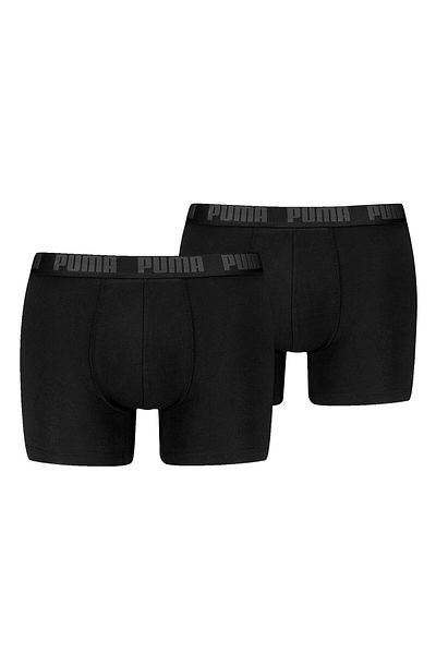 Puma PUMA Herren Boxershorts, 2er Pack - Everyday Basic Boxers 2P, Cotton Stretch, einfarbig