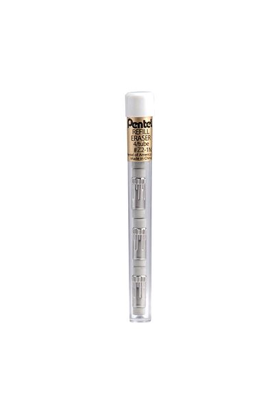 Pentel ® Eraser Refills For Mechanical Pencils, White, Pack Of 12