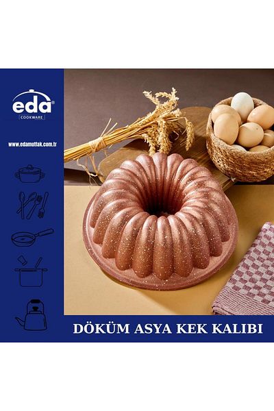 Eda Granite Closely Sliced Cake Mold 26 Cm