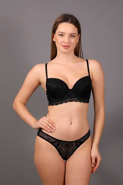 Derya Kurşun Σετ εσώρουχα σουτιέν χωρίς στήριγμα C Cup 4161