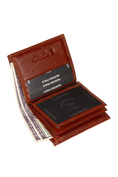 Newish Polo Men's Genuine Leather Wallet and Card Holder