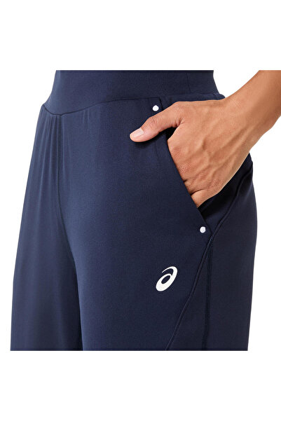 Asics Court Warm-Up Pant Kadın Mavi Eşofman Altı 2042A373-400