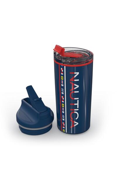 Nautica Sport Thermos Stainless Steel 950ml Navy Blue Harbor