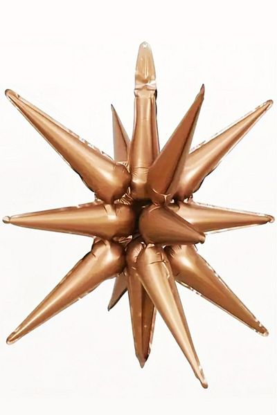 BeySüS Powder Color Skin Starburst Polar Star Foil Balloon