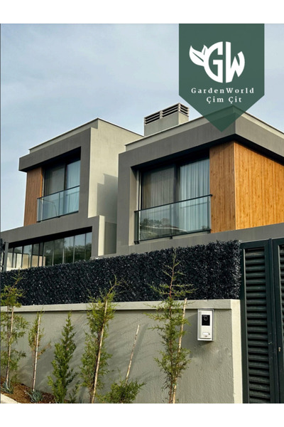 Hat Tel Çit ANTRASİT 200 cm x 8 metre uzunluk çim çit çimli çit