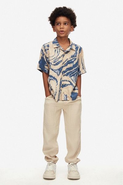 nk kids Cream Colored 68700 Canyon Pants 8/14