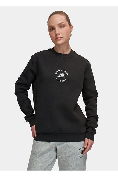 New Balance Unc3348 Μαύρο φούτερ Unisex