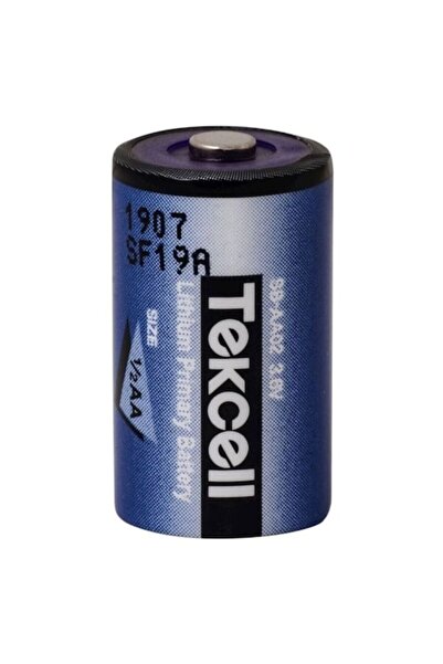 Markalonya Tekcell SB-AA02 3.6V 1/2AA Boy Li-SOCI2 Lityum Sayaç Pili