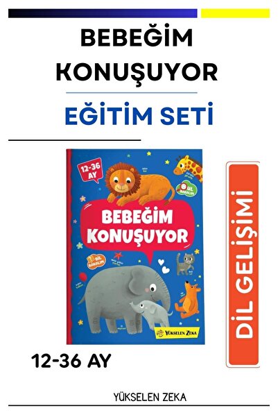 Enine Boyuna Eğitim Bebeğim Konuşuyor Seti 12-36 Ay