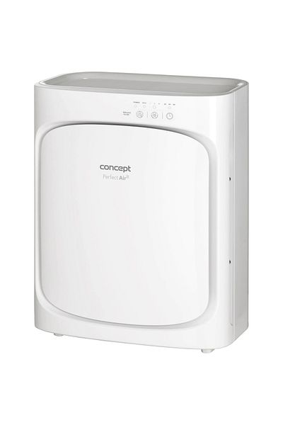 Concept Purificator de aer Concept CA1000, 55 W, Filtru HEPA13, Lampa UV + Ionizare, 238 mc/h, Alb