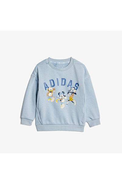 adidas X Disney Mickey Mouse Kids Blue Tracksuit Set