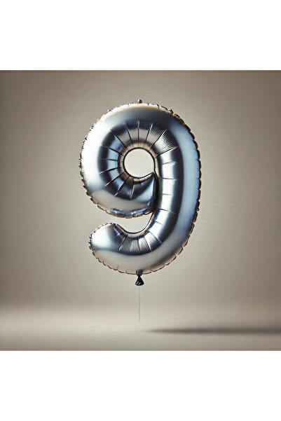 aysequlce Silver Color Counted Balloon Ultralarge Size 100cm 40Inch Numeral B...