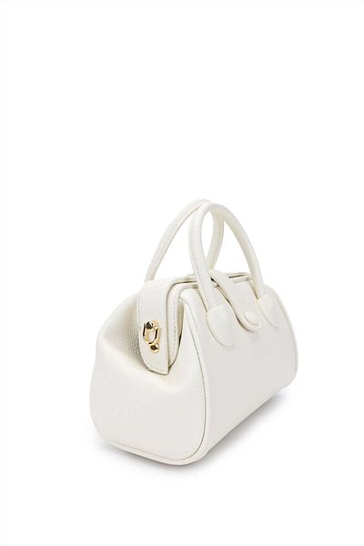 Tamer Tanca Women's Vegan White Shoulder Bag