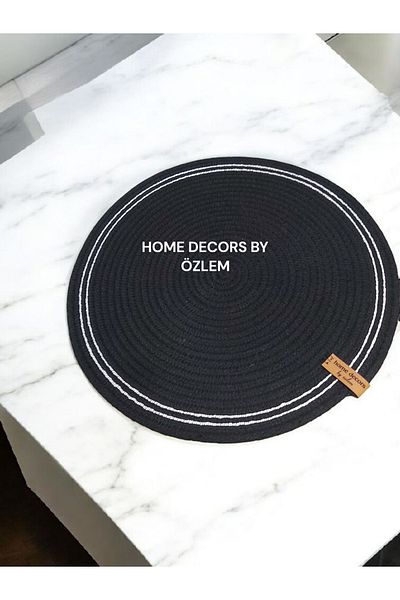 home decors by özlem 2-Person 2-Piece American Service Charger Set Plate Mat Handmade Organizer Tableware