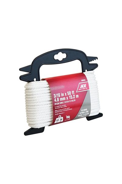 ACE High Resistance Nylon Braided Rope 3/16inch x 50ft