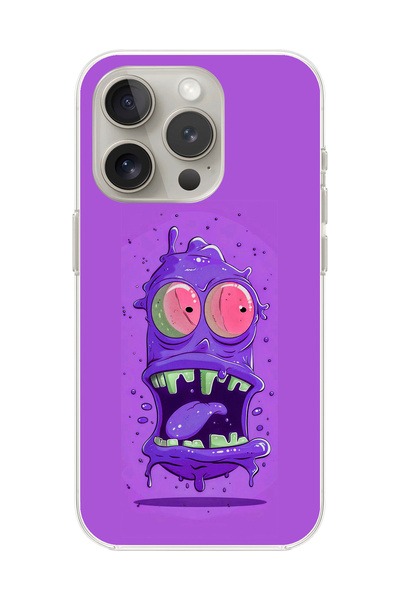 Dali Design حافظة شفافة متوافقة مع هاتف iPhone 16 Pro Max بتصميم فيروس 2