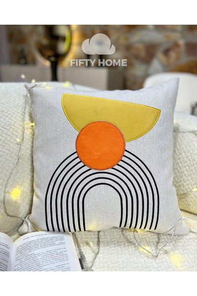 Fifty Home 1 komad apliciranog veza Navlaka za jastuk 43 x 43 cm