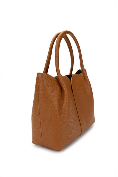 Tamer Tanca Women's Vegan Camel Shoulder Bag