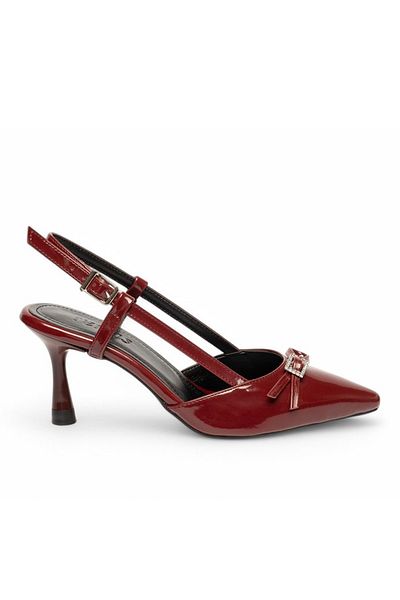 Buem Pantofi de damă ultra lux, eleganti, cu cataramă din piatră, cu toc, confortabili, de zi cu zi