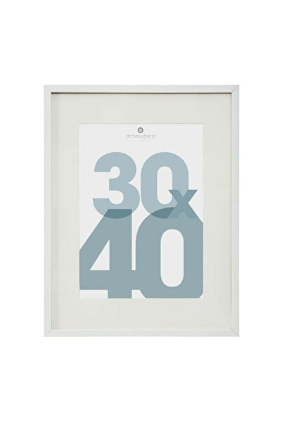 Atmosphera Manu Rectangular Shaped Tabletop Wooden Photo Frame 30 x 40cm