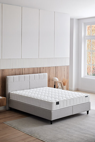 Enza Home Supreme Star Yatak,Baza,Başlık 3'lü Set