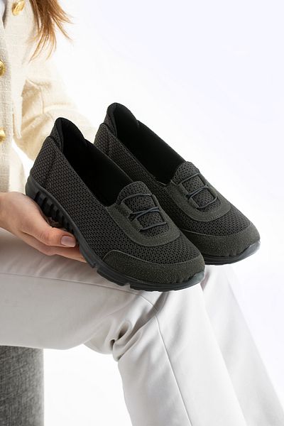 TexFoot Zilnic Flexibil Confortabil Respirabil Air Mesh Tricotat Talpă ușoară Balerini sport ortopedici