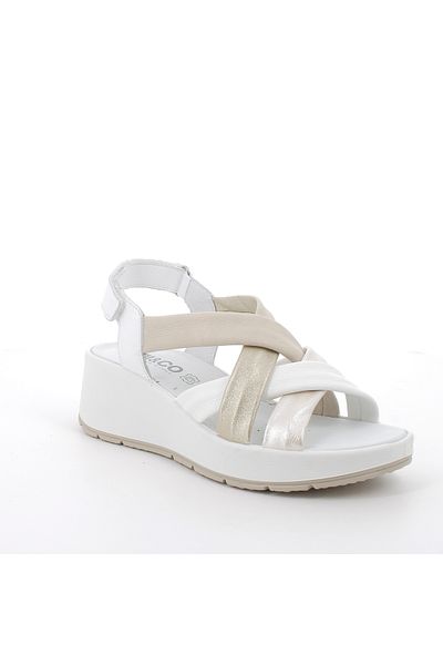 IGI&CO Women/Girls Sandals 7666722   Igi&Co Dcr Si.Nappa Bianco Platino