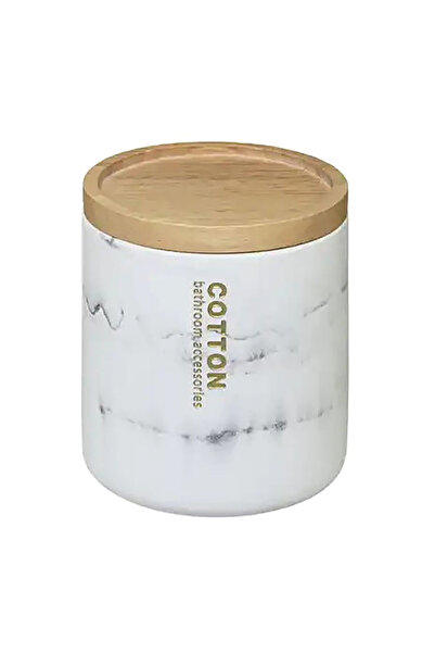 Five Simply Smart وعاء سيراميك قطني عالي الجودة مع غطاء 11 × 9.5 سم