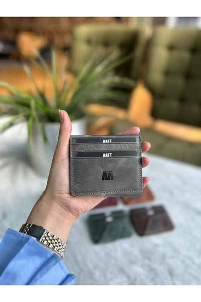 MFT Leather Design Ανδρική κάρτα Lucas 1606 από γνήσιο δέρμα